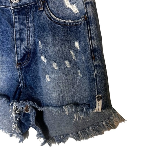 One Teaspoon High Waisted Bonita Shorts - Picture 6 of 12